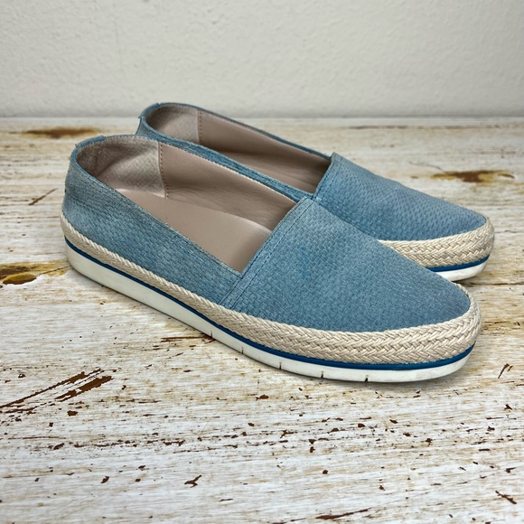 Donald J Pliner Palm Sneaker Blue Suede Size 5.5 - Picture 3 of 9